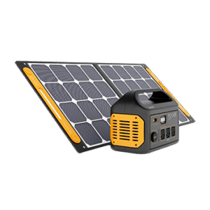 Foldable Solar Panel with Generator