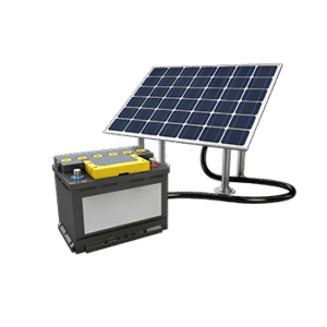 Solar Panel with Battery