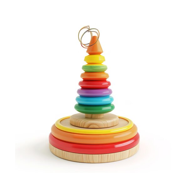 Rainbow Stacking Tower